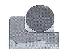 HENNLICH 18x24,9x5 DA116 PTFE/NBR stírací kroužek Přímo Od Výrobce